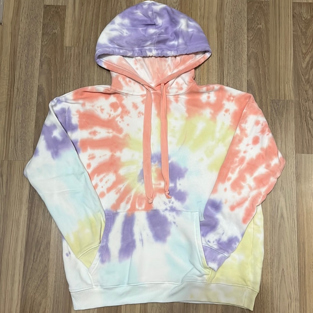 American Eagle Tie Dye Hoodie Sweatshirt